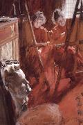 Anders Zorn Les Demoiselles Schwartz china oil painting artist
